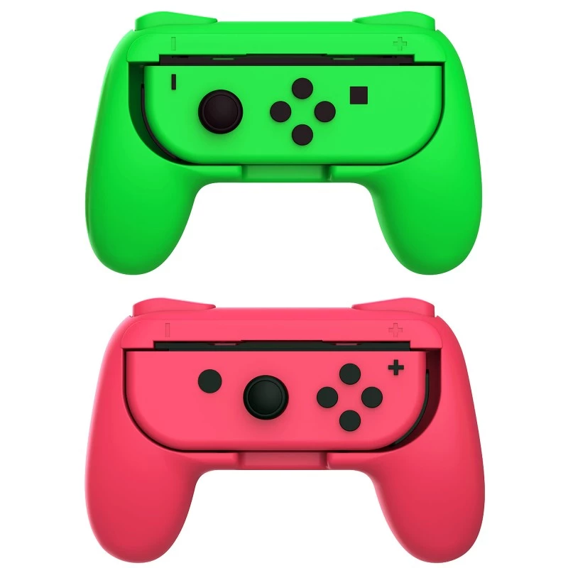 SUBSONIC SA5490-1 valdiklio rankena rožinė/žalia, skirta Nintendo Switch