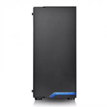 Thermaltake H100 TG MIDI bokštas Juodas