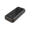 SILICON POWER QS28 Powerbank išorinė baterija 20000 mAh 2x USB QC 3.0 1x USB-C PD (SP20KMAPBKQS280K) Juoda