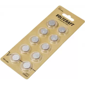Voltcraft CR 1632 ličio monetinė baterija 3 V 130 mAh 10 vnt. VC-11887465