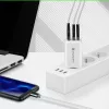 Maitinimo blokas everActive SQ-655Q 65W, 1×USB-A + 2×USB-C greitas įkrovimas