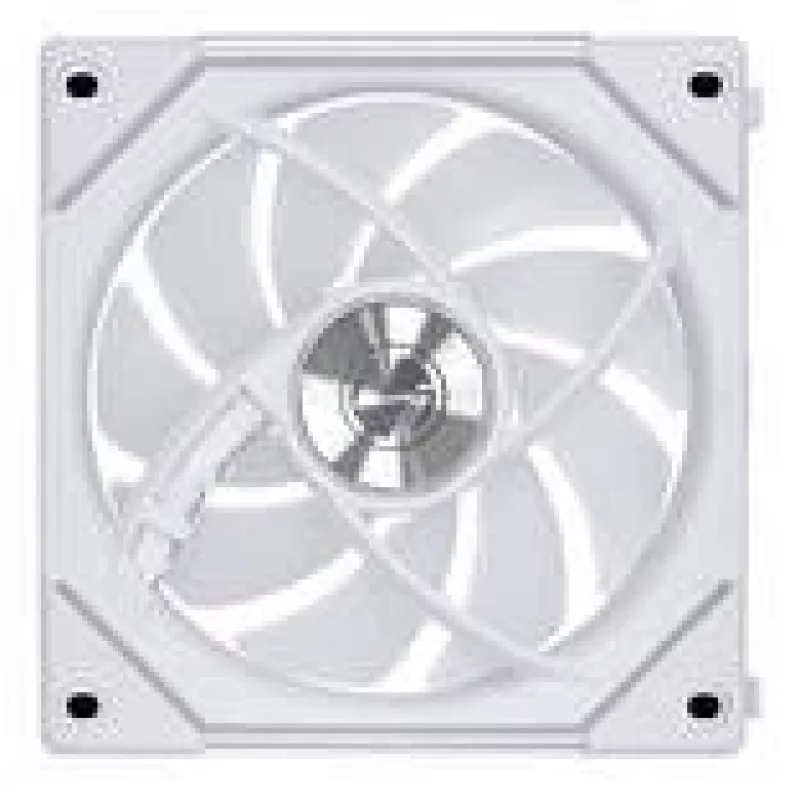 Kompiuterio korpuso ventiliatorius Lian Li Uni Fan 12RSLIN3W 120 mm baltas, 12 V, 0,2–2100 RPM, 2,66 mmH2O, FDB