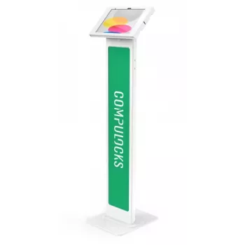 Compulocks iPad 10.9 colio 10 kartos Swell Enclosure Floor Stand baltas