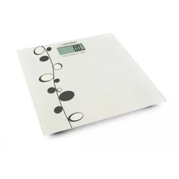 Asmeninės vonios svarstyklės Esperanza Zumba EBS005 - elektroninės, 180 kg, baltas stiklas