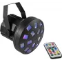 LED efektinis šviestuvas EUROLITE Mini Z-20 USB — 7 spalvų, kompaktiškas USB maitinamas sceninis žibintas
