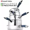 Indų rinkinys Russell Hobbs RH01179EU, 5 dalių, mėlynas