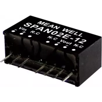 Maitinimo keitiklis MEAN WELL SPAN02A-03, 2 W, 0,5 A, 3,3 V