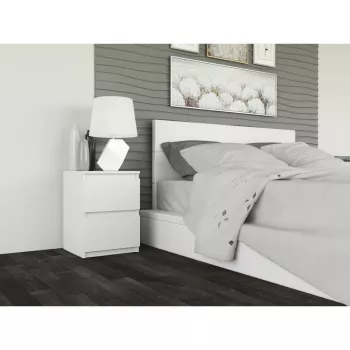Naktinis stalelis Topeshop M2 BIEL