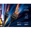 Tracer 47486 USB A – Lightning laidas 1 m raudonas