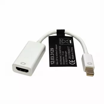 ROLINE Mini DisplayPort–HDMI adapteris, Mini DP kištukas – HDMI lizdas (12.03.3129)