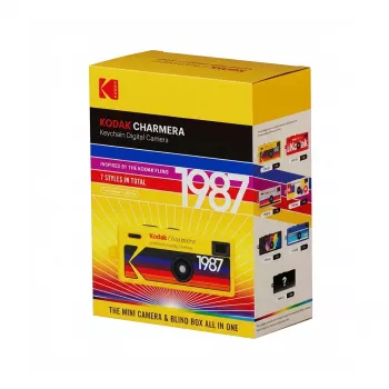 Kodak Charmera Blind Box raktų pakabukas – kolekcinis netikėtumo raktų pakabukas
