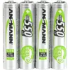 ANSMANN Blister 4 x AAA 550 mAh įkraunama baterija