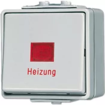 Jung 606 HW Elektrinis Jungiklis 1P Baltas (606HW)