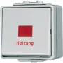 Jung 606 HW Elektrinis Jungiklis 1P Baltas (606HW)