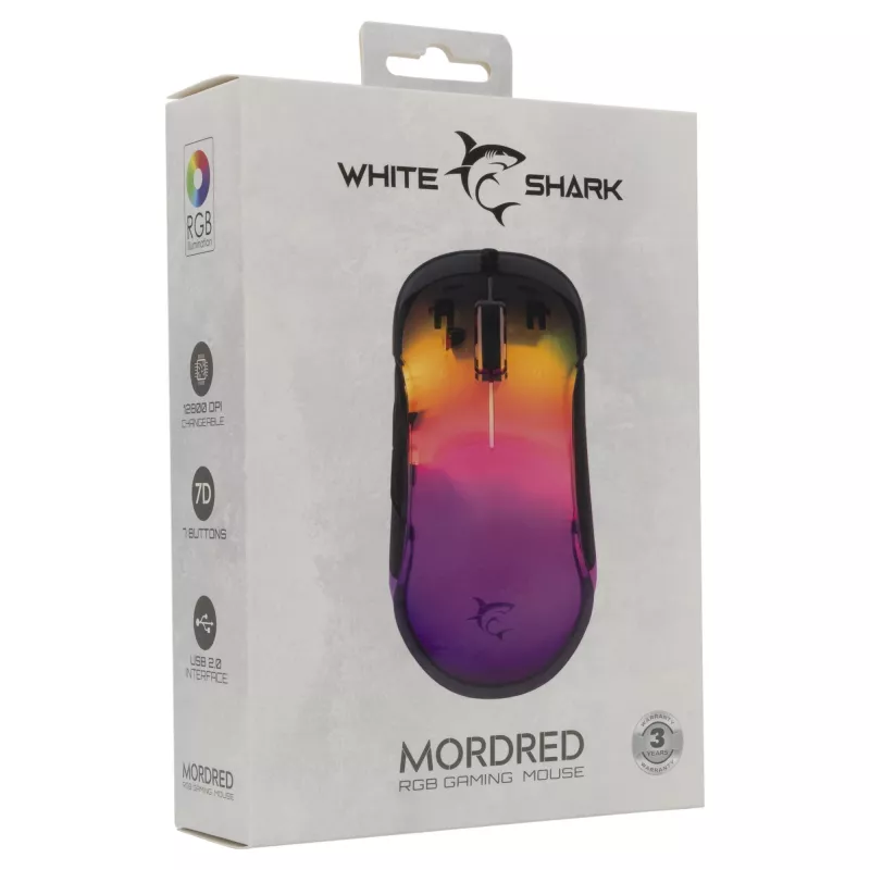 Pelinė White Shark GM-5017 Mordred Black USB