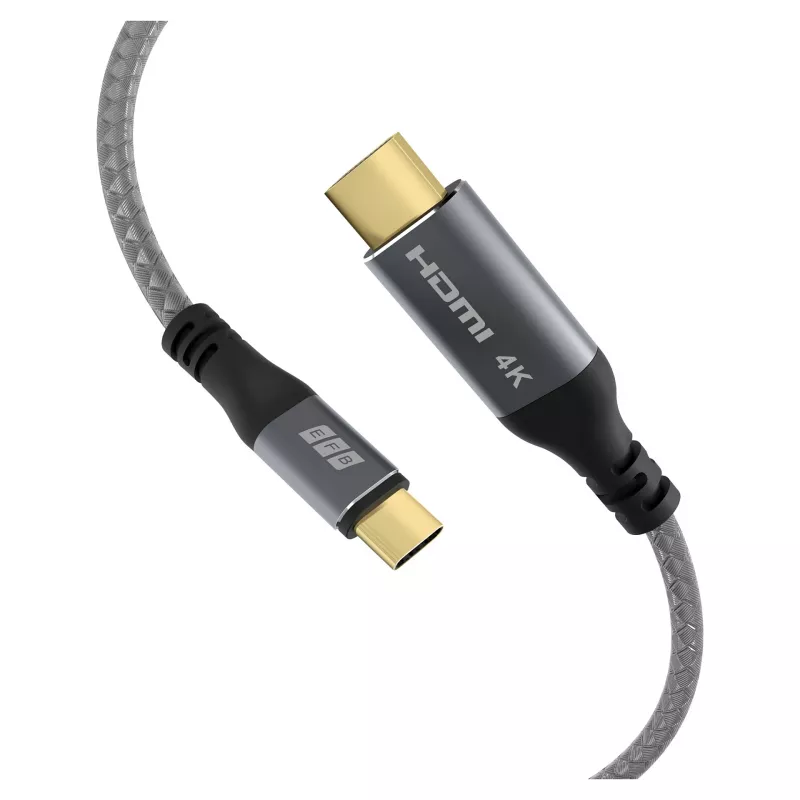 EFB Elektronik USB-C į HDMI laidas 4K30Hz Pilka - Laidas - Skaitmeniniai/Duomenys (USB-HDMI-00001)