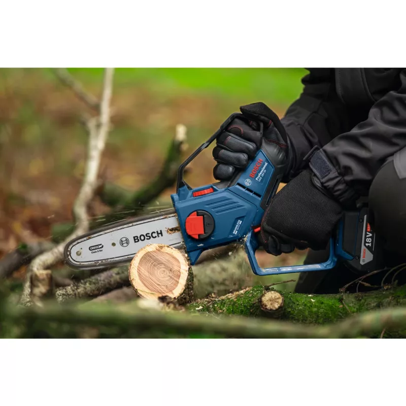 Bosch GKE 18V-20 Professional akumuliatorinis genėjimo pjūklas, 18 V, mėlynas, be akumuliatoriaus ir įkroviklio