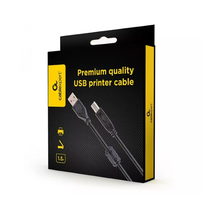 USB 2.0 laidas spausdintuvui AM-BM 1.5m Gembird CCFB-USB2-AMBM-1.5M