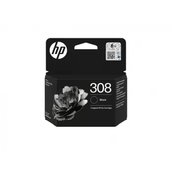 HP 308 Original juodos spalvos rašalo kasetė