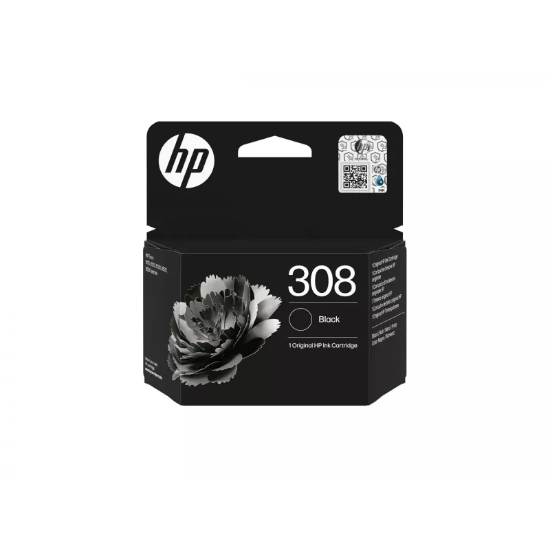 HP 308 Original juodos spalvos rašalo kasetė