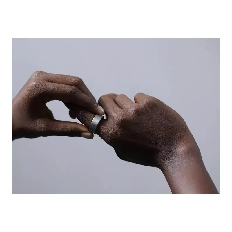 Ultrahuman Ring Air Raw Titanium 9 dydis