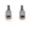 DIGITUS USB-C AOC AV jungiamasis laidas 10 m 4K