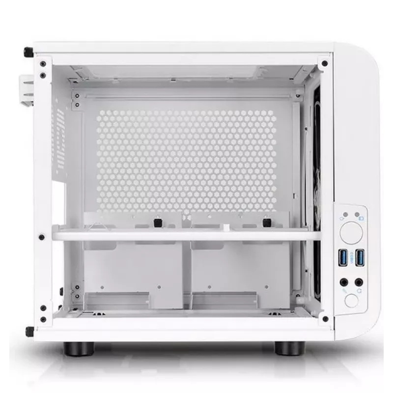 Terminis korpusas Thermaltake Core V1 Snow Edition Cube White
