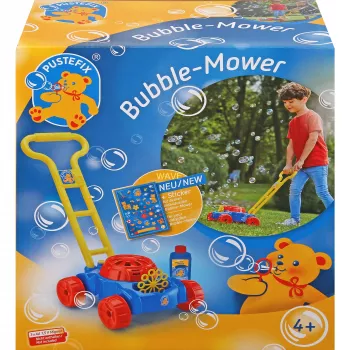 Burbulų pjaunanti vejapjovė Bubble-Mower, mėlyna/raudona