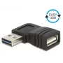 DeLOCK 65522 USB 2.0 A lyties keitiklis, auksuoti kontaktai