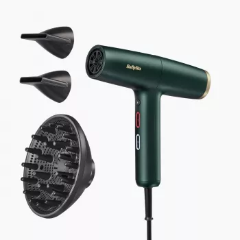 BaByliss Air Power Pro plaukų džiovintuvas 1700 W Auksinis, Žalias