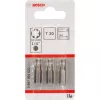 Bosch Screwdriver bit extra hard T30, 3 vnt., 25 mm, 1/4 inch