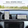 Laikiklis telefonui Aukey HD-C48 reguliuojamas 360° išmaniesiems telefonams ir mažoms planšetėms, spaustuvinis tvirtinimas, sukama ranka