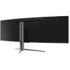 LC-Power LC-M49-DQHD-120-C-Q LED monitorius 124,5 cm (49 inch) 5120 x 1440 UltraWide Quad HD QLED juodas