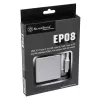 SilverStone SST-EP08C USB 3.1 Type-C adapteris į HDMI/USB Type-C/USB Type-A – sidabrinis