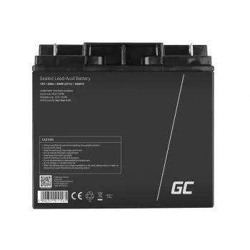 Green Cell AGM10 pramoninis įkraunamas akumuliatorius Švino rūgštinis (VRLA) 20000 mAh 12 V