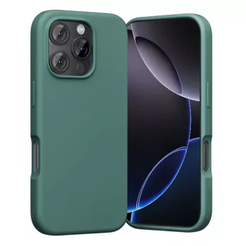 Apsauginis dėklas Vention KUHG0-30, skirtas iPhone 16 Pro, su MagSafe palaikymu – Žalias