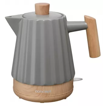 Concept RK0092 Keraminis elektrinis virdulys 1,5 l Tamsiai pilkas