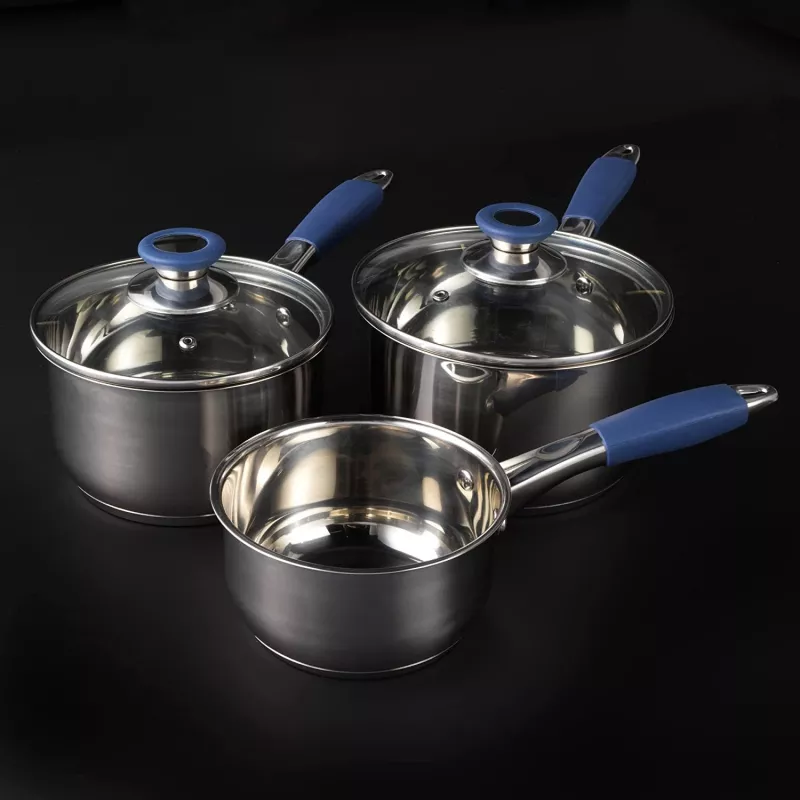 Puodų komplektas Russell Hobbs RH01178EU 3 dalių, mėlynas