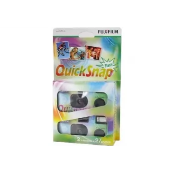 Fujifilm QuickSnap 400 vienkartinė kamera su blykste, 2 vnt. komplektas