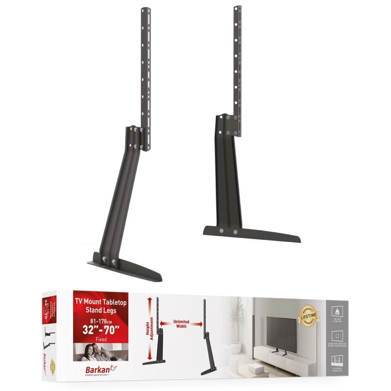 Barkan S40 TV stovas 70 colių juodas 50 kg