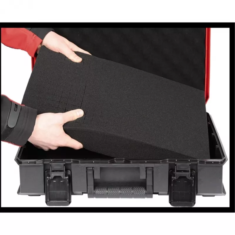 Dėklas įrangai Einhell 4540013 su putplasčiu juodas 280x420x65 mm