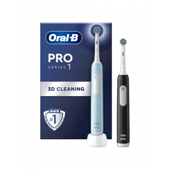 Oral-B PRO1 Duo Paketas elektrinis dantų šepetėlis