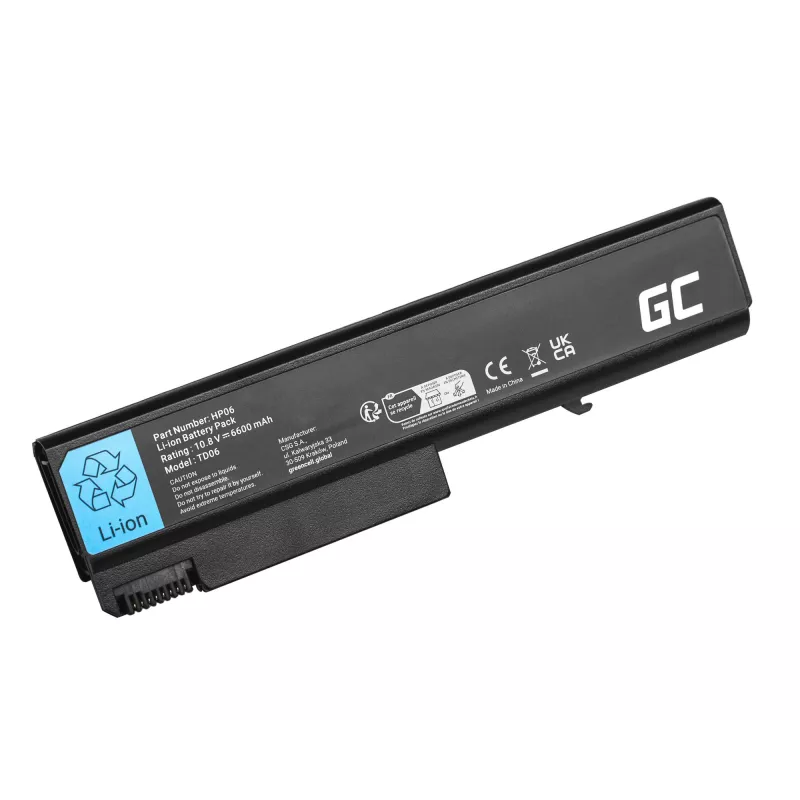 Baterija Green Cell HP06V2, skirta HP EliteBook ir ProBook serijoms