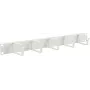 Lanview 1U 19 inch kabelių tvarkymo panelė, 5 kabliukai, balta (RAO100WH)