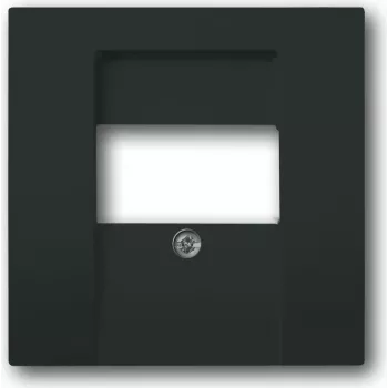 Busch-Jaeger 1710-0-3613. Produktfarbe: Anthrazit, Markenkompatibilität: Universal, Design: konventionell. Breite: 63 mm, Höhe: 63 mm (1710-0-3613)