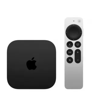 Apple TV 4K juoda sidabrinė 128 GB Wi-Fi Ethernet A15 procesorius