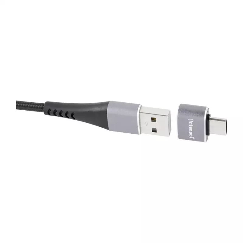 Intenso 3 vnt. USB adapteris USB-A į USB-C C480C aliuminis