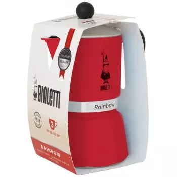 Bialetti RAINBOW 3TZ Raudona