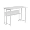 Maclean sulankstomas mobilus stalas baltas MC-126W 50kg