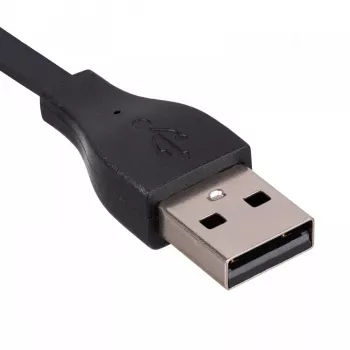 Akyga AK-SW-04 įkrovimo adapteris Huawei / Honor Band 4 Running, Band 4e, Band 5 Sport apyrankėms, USB
